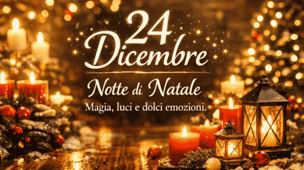 Buona Vigilia di Natale 2025 immagini