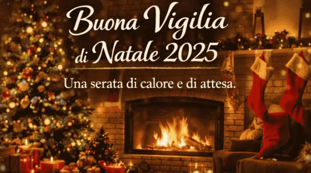 Buona Vigilia di Natale 2025 immagini