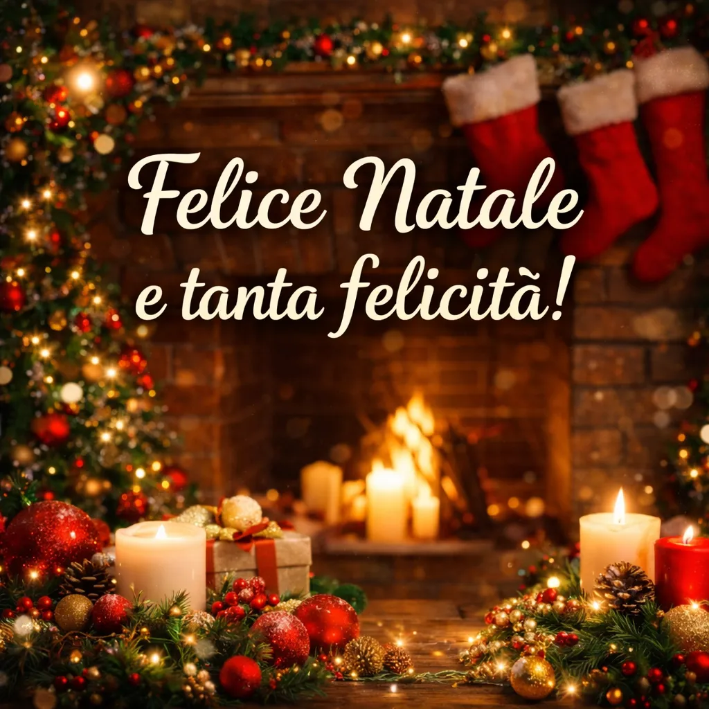 Foto auguri di buon natale 2025