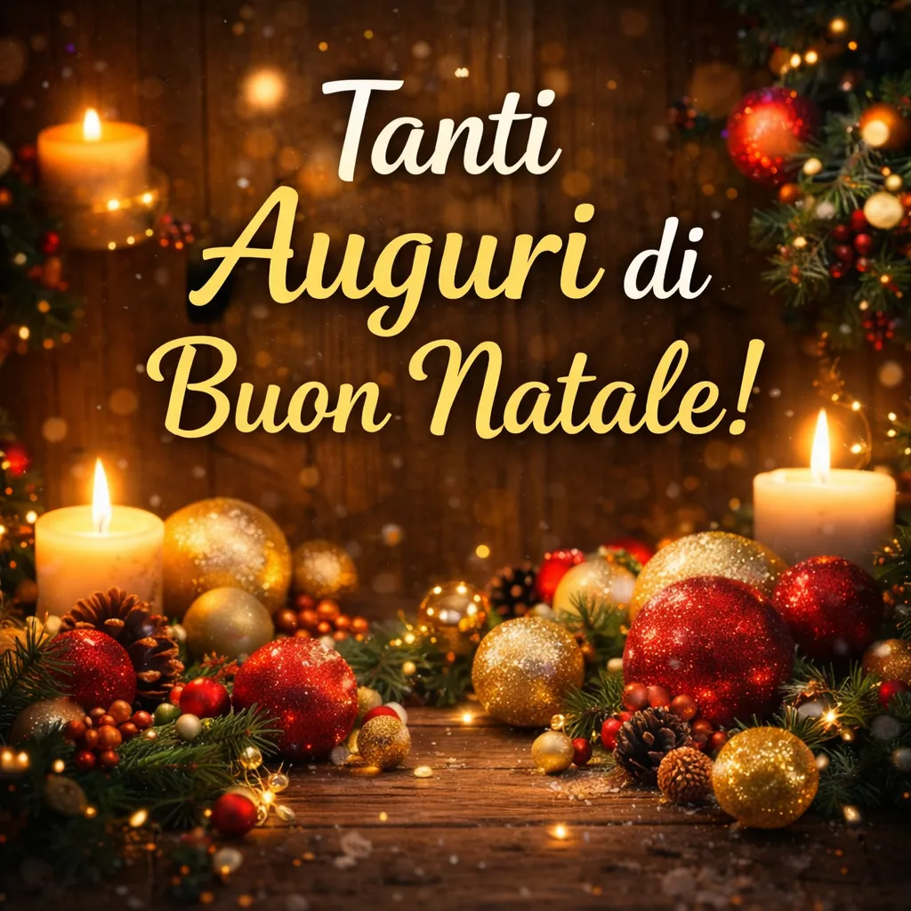 Foto auguri di buon natale 2025