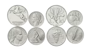 Lire rare italiane con alto valore collezionistico