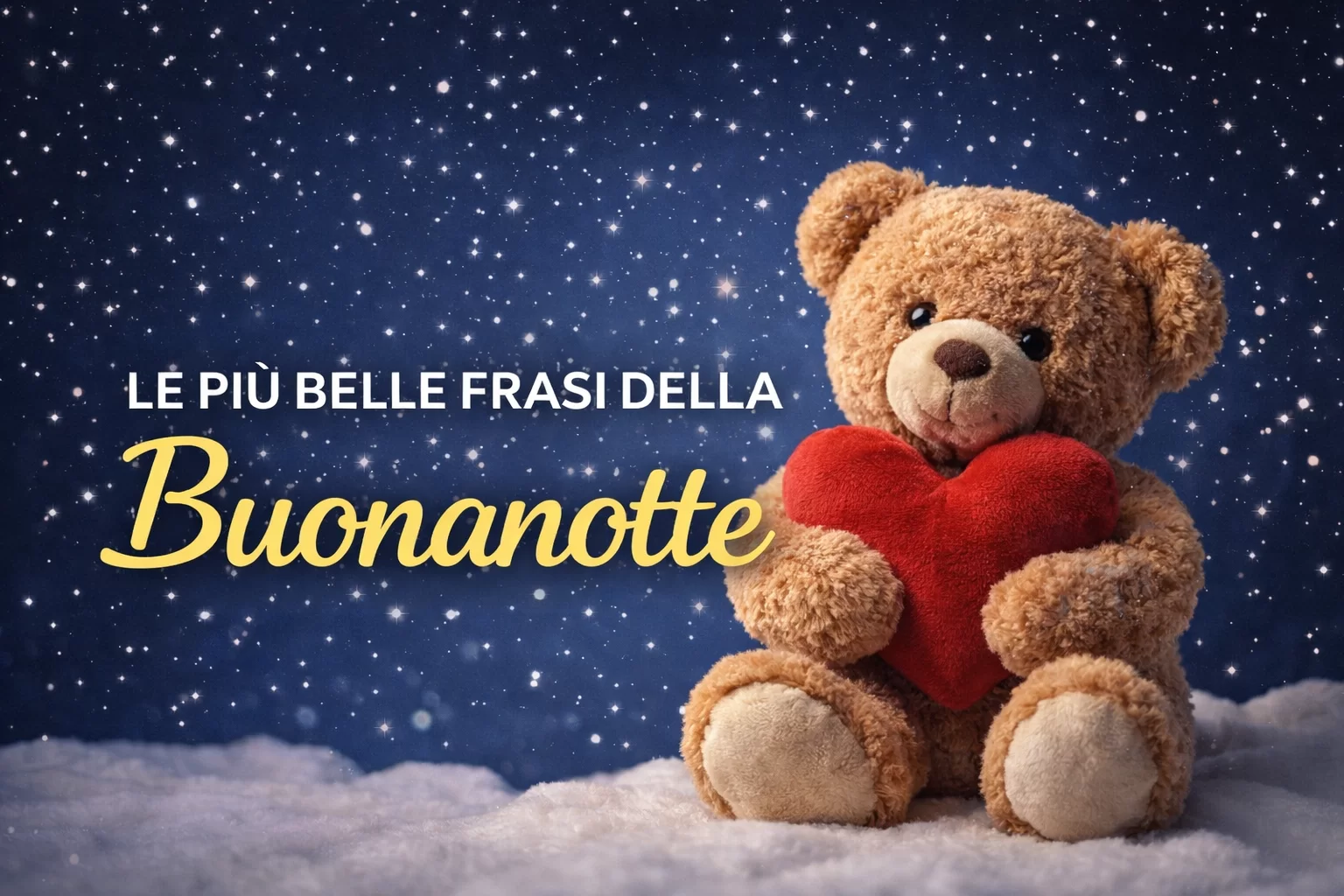 Buonanotte 9 Gennaio 2026: 45 frasi dolci da inviare