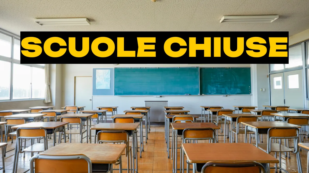 Scuole chiuse il 21 gennaio in diversi comuni di Campania, Calabria e Sicilia: l'elenco